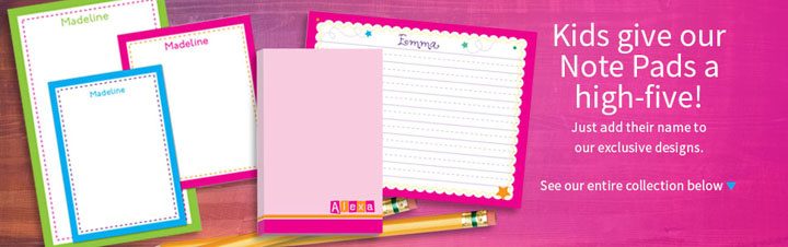 Custom Note Pads for Kids
