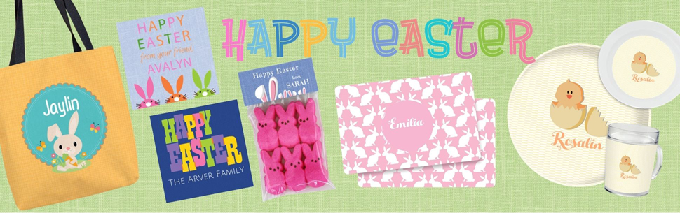 Shop personalized Easter gifts for friends and family.
