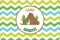 Tent Ready UNPERSONALIZED Camp Postcards