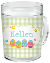 Easter Eggs Clear Acrylic Mug
