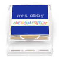 ABC Letters Sticky Note Holder