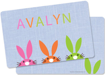 Easter Bunnies Placemat