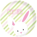 Bunny Face Pink Dry Erase Placemat