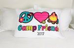 Peace Love Camp UNPERSONALIZED 2024 Camp Pillowcase