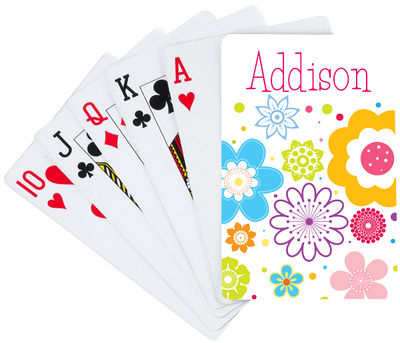 Flower Bunch Playing Cards