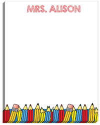 Color Pencil Large Notepad