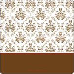 Holiday Pattern Brown Card