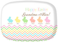 Named Easter Bunny Platter