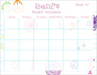 My Doodles Weekly Calendar