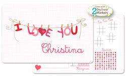 Love You Dry Erase Placemat