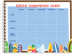 Cool Surfboards Homework Tracker