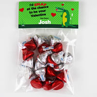 Gator Love Valentines Candy Bag Toppers