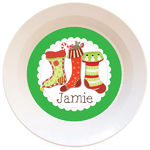 Holiday Stockings Plate