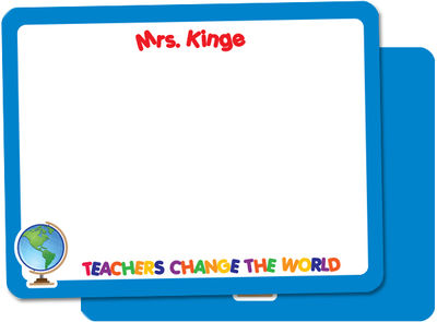 Teachers Change the World Note Card