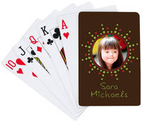 Holiday Burst Playing Cards