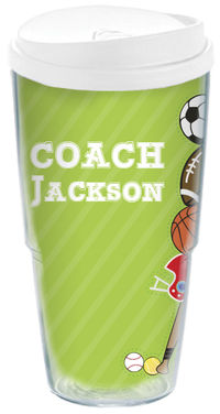 Coach All Sports Acrylic Travel Cup