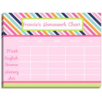 Candy Stripe Too Homework Chart