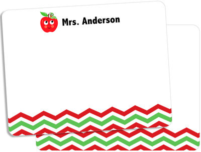 Happy Apple Note Card