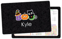 Halloween Boo Dry Erase Placemat