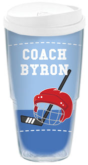 Hockey Coach Acrylic Travel Cup