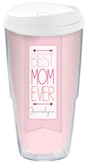Best Mom Banner Acrylic Travel Cup