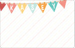 Dainty Banner Dry Erase Placemat