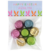 Easter Bunnies Candy Bag Toppers