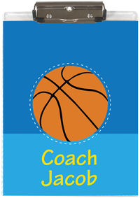 Basketball Coach Acrylic Clipboard