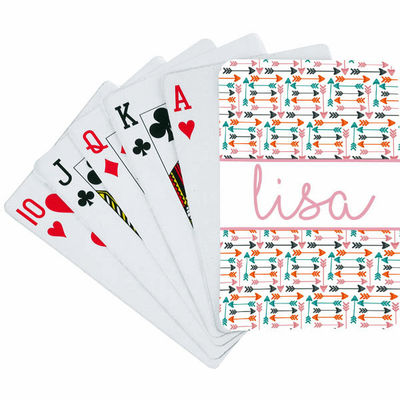 Pastel Arrows Camp Playing Cards