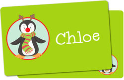 Red Nose Penguin Placemat
