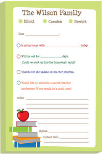 Red Apple Excuse Pad