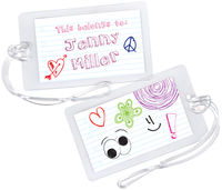 My Doodles Luggage Tag