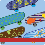Cool Skateboards Calling Card