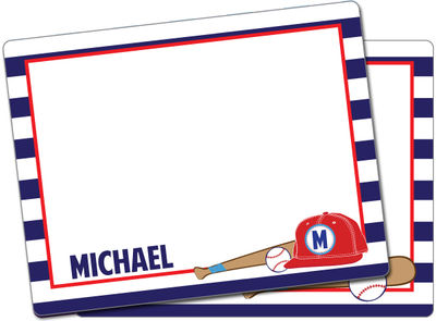 Baseball Cap Note Card