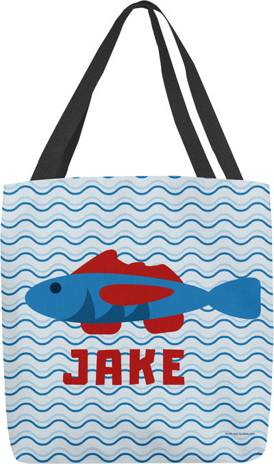 Blue Fish Tote Bag