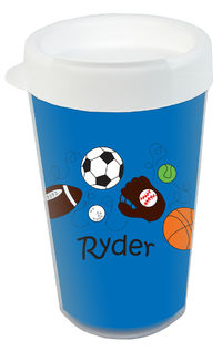 Sports Challenge Clear Acrylic Tumbler