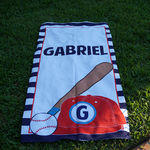 Baseball Cap Beach Towel
