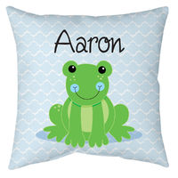 Froggy Accent Pillow