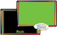 Bold Rectangles Dry Erase Placemat