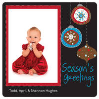 Holiday Ornaments Card
