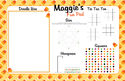Candy Corn Paper Placemats