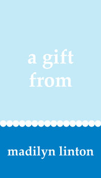 Blue Duo Gift Sticker