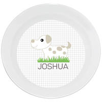 Puppy Plate Bowl