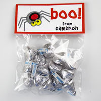 Spider Candy Bag Toppers