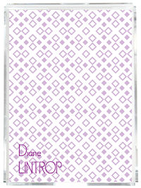 Purple Multi Diamond Memo Sheets