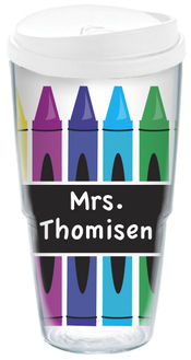 Crayon Creative Acrylic Travel Cup