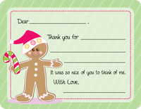 Gingerbread Friend Fill-in Card
