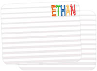 Bright Name Note Card