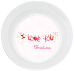 Love You Plate