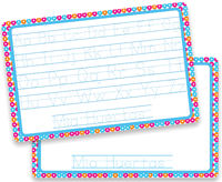 Bright Dots ABC Dry Erase Placemat